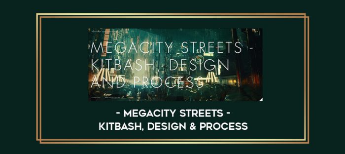 Megacity Streets - Kitbash