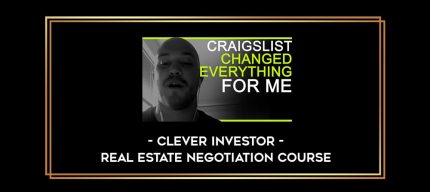 Clever Investor - Real Estate Negotiation Course digital courses