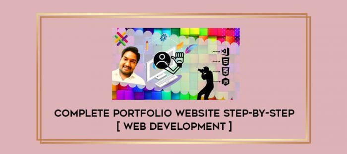 Complete Portfolio Website Step-by-Step [ Web Development ] digital courses
