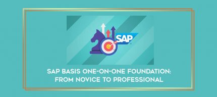 SAP Basis One-on-One Foundation: From Novice to Professional digital courses