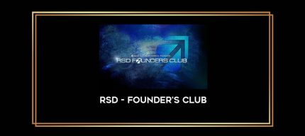 RSD - Founder's Club digital courses