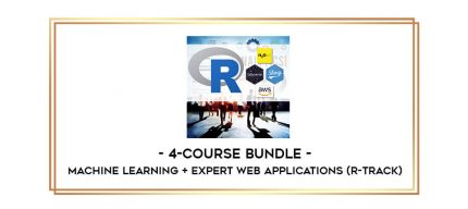 4-Course Bundle - Machine Learning + Expert Web Applications (R-Track) digital courses