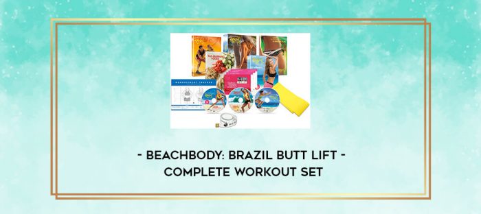 Beachbody: Brazil Butt Lift - Complete Workout Set digital courses