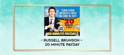 Russell Brunson - 20 minute payday digital courses