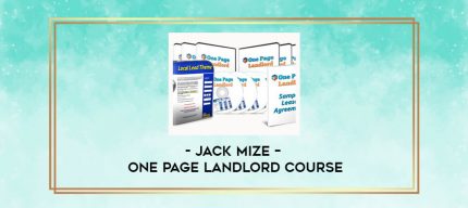 Jack Mize - One Page Landlord Course digital courses