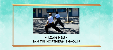 Adam Hsu - Tan Tui Northern Shaolin digital courses