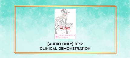 BT12 Clinical Demonstration 12 - Transforming Stuck States - Robert Dilts digital courses