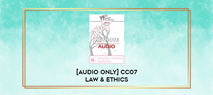 [Audio Only] CC07 Law & Ethics 02 - Law & Ethics Workshop 2 - Steven Frankel