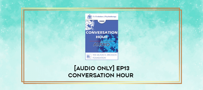 [Audio Only] EP13 Conversation Hour 18 - Claudia Black
