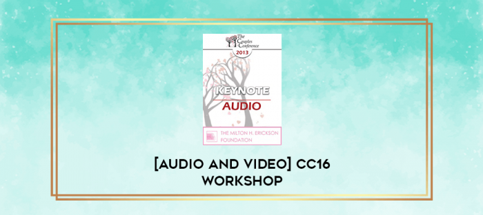 CC16 Workshop 11 - Healing Affairs with Emotionally Focused Therapy - Scott Woolley