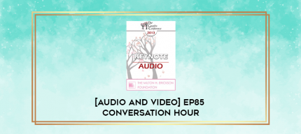 [Audio and Video] EP85 Conversation Hour 16 - Joseph Wolpe