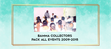 BAMMA Collectors Pack All Events 2009-2015 digital courses