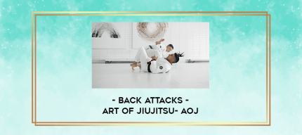 Back Attacks- Art of Jiujitsu- AOJ digital courses