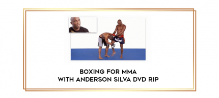 Boxing for MMA with Anderson Silva DVD Rip digital courses