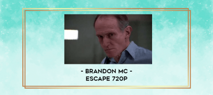 Brandon Mc - Escape 720p digital courses