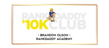 Brandon Olson - RankDaddy Academy digital courses