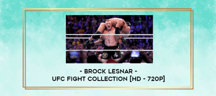 Brock Lesnar - UFC Fight Collection [HD - 720p] digital courses