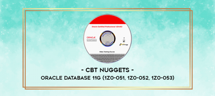 CBT Nuggets - Oracle Database 11g (1Z0-051
