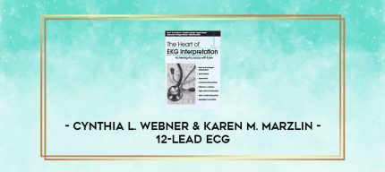 12-Lead ECG - Cynthia L. Webner & Karen M. Marzlin digital courses