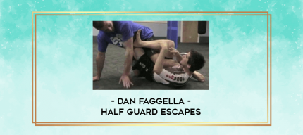 Dan Faggella - Half Guard Escapes digital courses