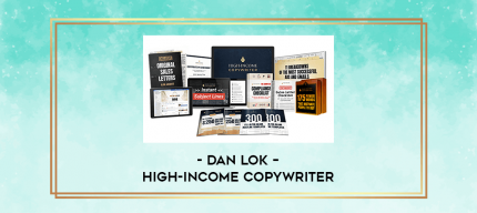 Dan Lok - High-Income Copywriter digital courses