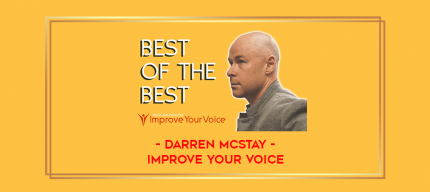 Darren McStay  - Improve Your Voice digital courses