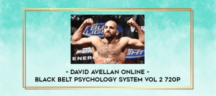 David Avellan Online - Black Belt Psychology System Vol 2 720p digital courses