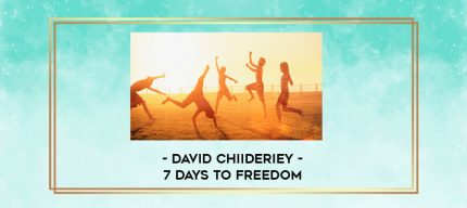 David Chiideriey - 7 Days to Freedom digital courses