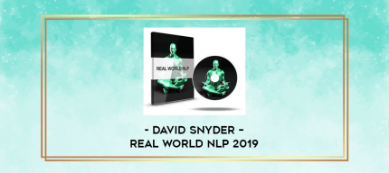 David Snyder - Real World NLP 2019 digital courses