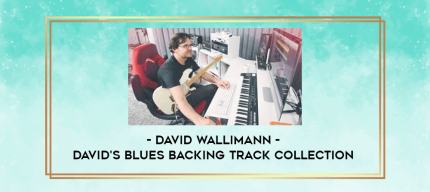 David Wallimann - DAVID'S BLUES BACKING TRACK COLLECTION digital courses