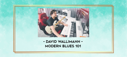 David Wallimann - MODERN BLUES 101 digital courses
