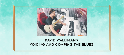 David Wallimann - VOICING AND COMPING THE BLUES digital courses