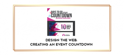 Design the Web: Creating an Event Countdown digital courses