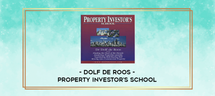 Dolf De Roos - Property Investor's School digital courses