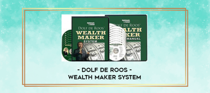 Dolf De Roos - Wealth Maker System digital courses
