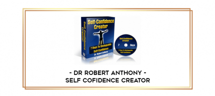Dr Robert Anthony - Self Cofidence Creator digital courses