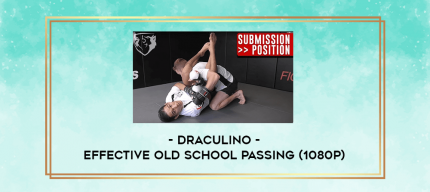 Draculino - Effective Old School Passing (1080p) digital courses