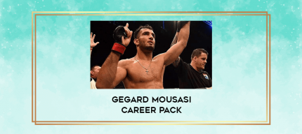 Gegard Mousasi career pack digital courses