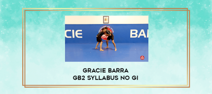 Gracie Barra GB2 Syllabus No Gi digital courses