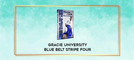 Gracie University Blue Belt Stripe Four digital courses