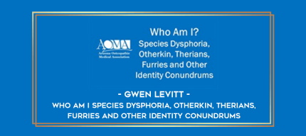 Gwen Levitt - Who Am I Species Dysphoria