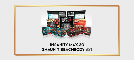 Insanity MAX 30 Shaun T Beachbody AVI digital courses