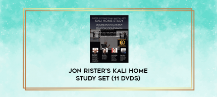 Jon Rister's Kali Home Study Set (11 DVDs) digital courses