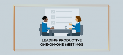 Leading Productive One-on-One Meetings digital courses