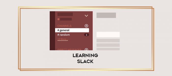 Learning Slack digital courses