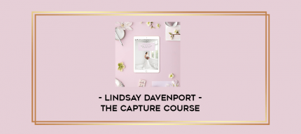 Lindsay Davenport - The Capture Course digital courses