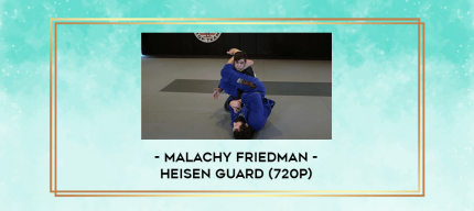 Malachy Friedman - Heisen Guard (720p) digital courses