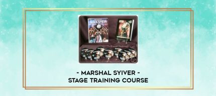 Marshal Syiver - Stage Training Course digital courses