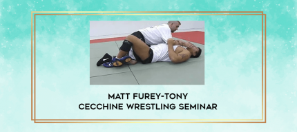 Matt Furey-Tony Cecchine wrestling Seminar digital courses