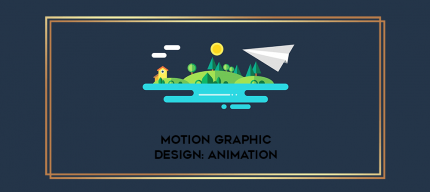 Motion Graphic Design: Animation digital courses